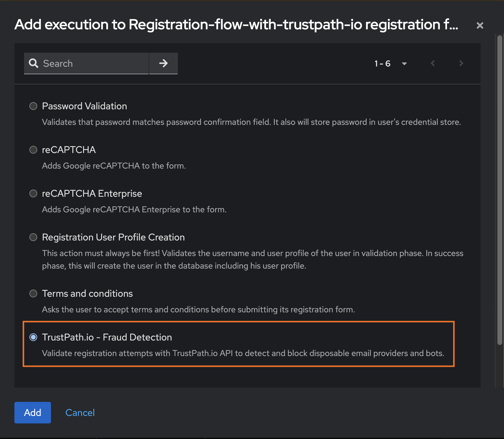 TrustPath.io Keycloak Integration